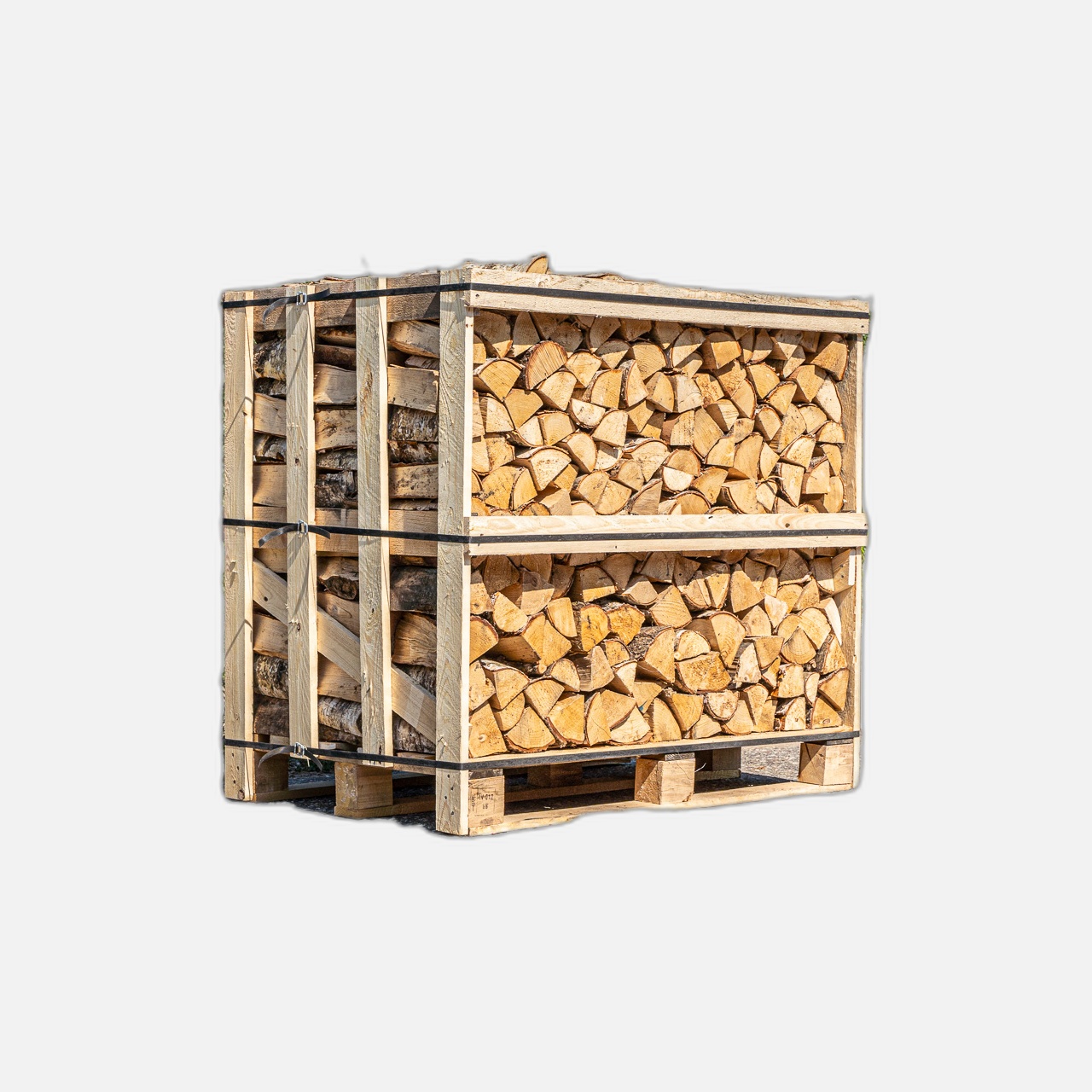 Wholesale kiln-dried firewood — 1m³ firewood box
(SMALL FIREWOOD CRATE)